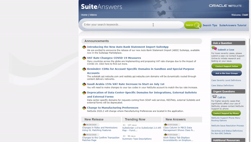 SuiteAnswers vs Help Center Search Functionality