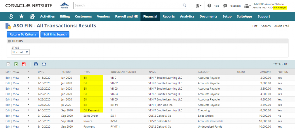 Transaction-Search-AR-View-Run-Unrestricted
