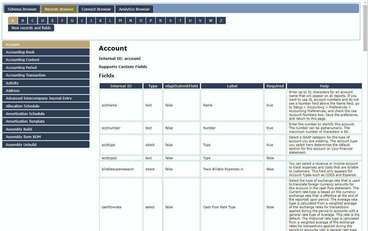 How to Identify a Subrecord Using Record Browser