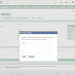 NetSuite Input Dialog