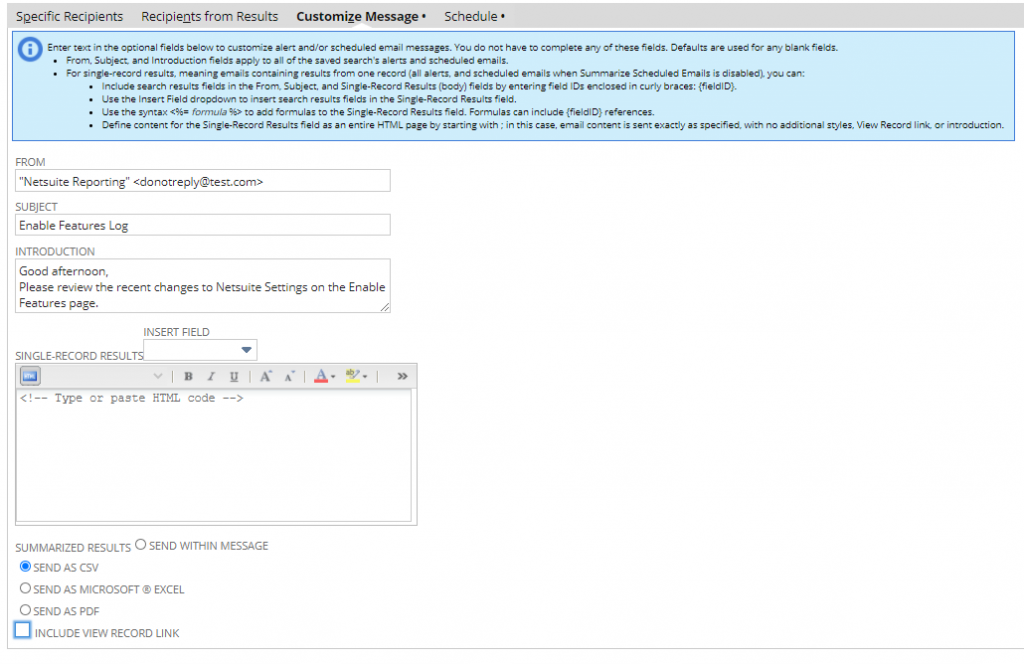 Email message