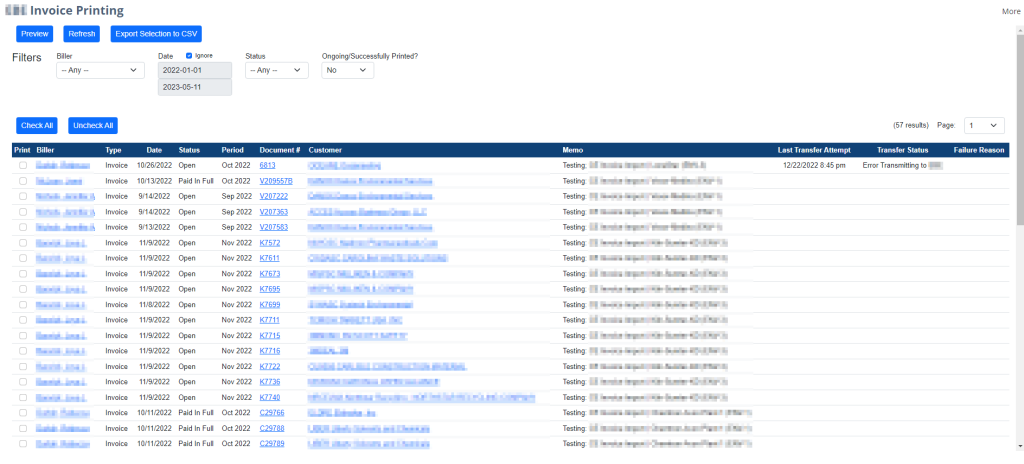 Prolecto Bulk Generator for Bulk Invoice Printing